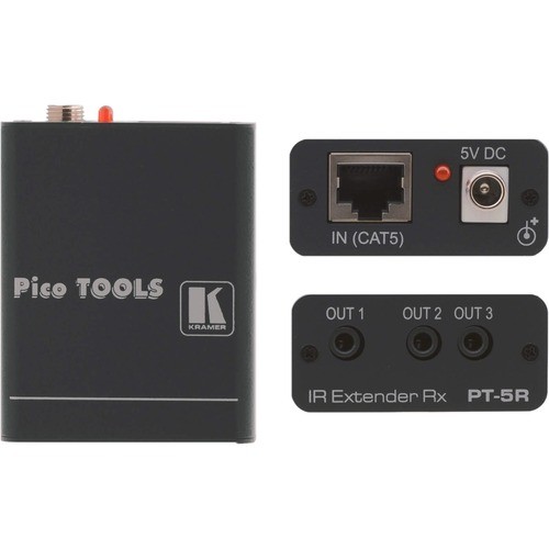 Kramer Electronics 30-000490 IR Interface Accessories The Pt-5t And Pt-5r Are A Twisted Pair Transmitter And Receiver For Infrared Sig (30-000490) 30000490 7291063008680