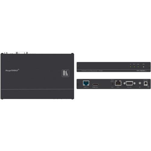 Kramer Electronics 50-80398190 Video Consoles/Extenders Kramer Megatools Tp-780rxr Video Extender Receiver - 1 Output Device - 330 Ft Range - 2 X Network (r 5080398190 993246033232