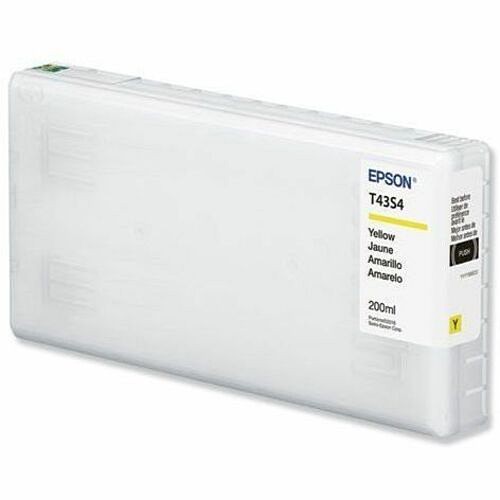 Epson T43S420 Toners & Ink Cartridges Epson Ultrachrome D6r-s T43s Original Inkjet Ink Cartridge - Yellow Pack - Inkjet (t43s420) 010343949447