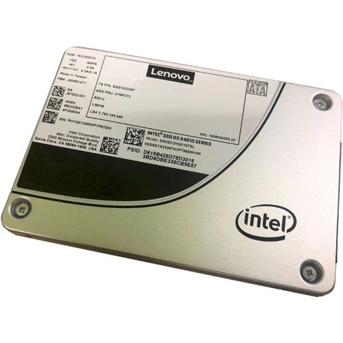 Lenovo 4XB7A13642 Hard Drives Thinksystem 3.5" Intel S4610 1.92tb Mainstream Sata 6gb Hot Swap Ssd 889488475391
