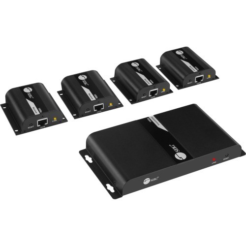 Siig CE-H23U11-S1 Video Consoles/Extenders Siig 4 Port Hdmi Splitter Over Cat6 Extender With Ir - 40m - Full Hd 1080p - 1x4 Hdmi Extender Up To Ceh23u11s1 662774041940