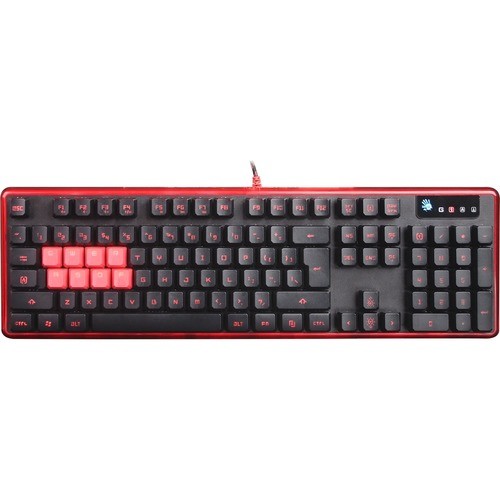Ergoguys B2278 Keyboards & Keypads Bloody Gaming 8 Key Mechanical Backlit Zero Lag Gaming Keyboard - Cable Connectivity - Usb Interface 4711421928328