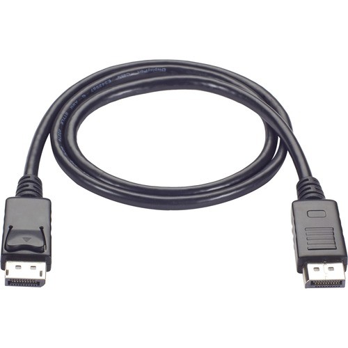 Black Box VCB-DP2-0006-MM Cables Black Box Displayport 1.2 Cable With Latches - Male/male, 4k @ 60hz, 6-ft - Displayport For Projecto Vcbdp20006mm 822088131601