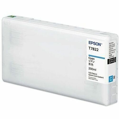 Epson T782200 Toners & Ink Cartridges Epson Ultrachrome T782 Original Inkjet Ink Cartridge - Cyan Pack - Inkjet (t782200) 010343911765