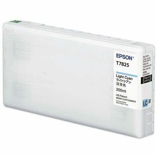 Epson T782500 Toners & Ink Cartridges Epson Ultrachrome T782 Original Inkjet Ink Cartridge - Light Cyan Pack - Inkjet (t782500) 010343911796