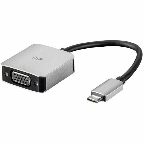 Monoprice 34187 Connector Adapters Monoprice Consul Series Usb-c Vga Adapter - 1 X Usb 3.1 Type-c - Male - 1 X Vga - Female - 1920 X 12 889028093702