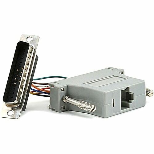 Monoprice 1158 Connector Adapters Monoprice Db25m/rj-45,modular Adapter - 1 × 8-pin Db-25 Parallel - Male - 1 × 8-pin Rj-45 - Female ( 844660011583