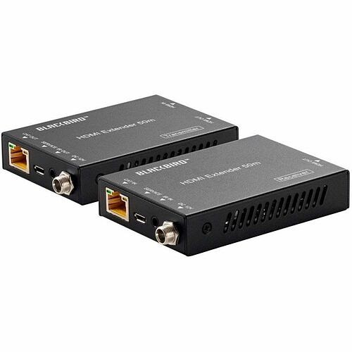 Monoprice 24281 Video Consoles/Extenders Monoprice Blackbird 4k60 Video Extender With Hdmi Over Cat6/6a Up To 60m - 1 Input Device - 2 Output 889028054116