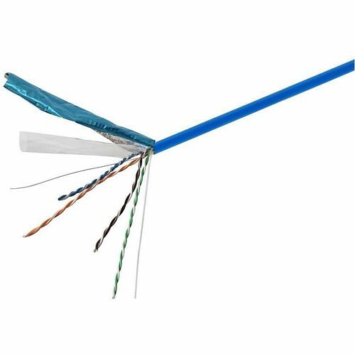 Monoprice 18617 Cables Monoprice Foiled With Unshielded Twisted Pair (f/utp) Category 5e Network Cable - 1000 Ft Category 5 889028046395