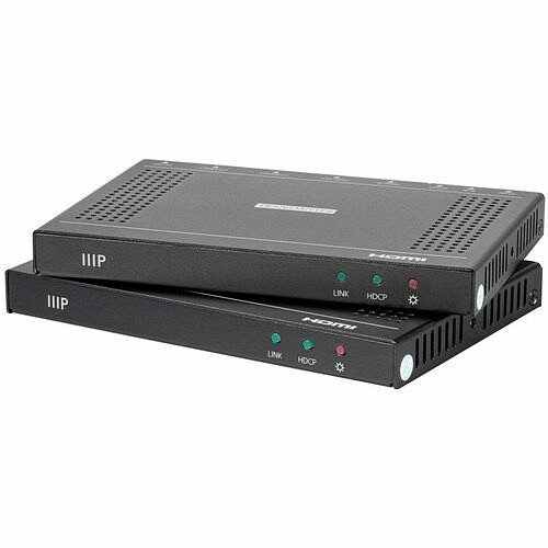 Monoprice 21608 Video Consoles/Extenders Monoprice Blackbird 4k60 Pro Hdbaset Extender Kit Up To 100m With Poh, Rs-232, Hdcp 2.2 - 1 Input De 889028049303