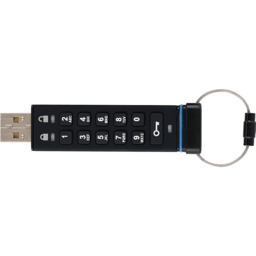 Istorage_kanguru IS-FL-DA-256-32 Flash Drives Istorage Datashur 32 Gb Secure Flash Drive   Password Protected   Dust And Water Resistant   Portable  Isflda25632 818214349330