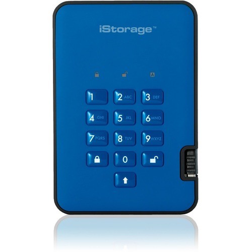 Istorage_kanguru IS-DA2-256-SSD-128-BE Hard Drives Istorage Diskashur2 Ssd 128gb Secure Portable Solid State Drive   Password Protected  Dust/water Res Isda2256ssd128be 810111421300