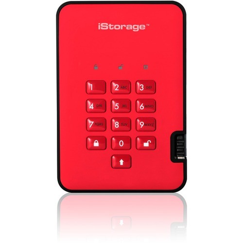 Istorage_kanguru IS-DA2-256-SSD-128-R Hard Drives Istorage Diskashur2 Ssd 128gb Secure Portable Solid State Drive   Password Protected  Dust/water Res Isda2256ssd128r 810111421430