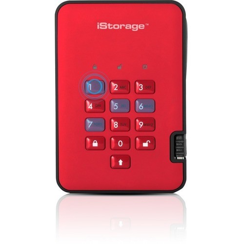 Istorage_kanguru IS-DA2-256-SSD-512-R Hard Drives Istorage Diskashur2 Ssd 512gb Secure Portable Solid State Drive   Password Protected  Dust/water Res Isda2256ssd512r 810111421454