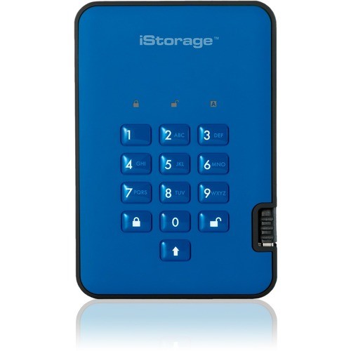 Istorage_kanguru IS-DA2-256-SSD-1000-BE Hard Drives Istorage Diskashur2 Ssd 1 Tb Secure Portable Solid State Drive   Password Protected  Dust/water Resi Isda2256ssd1000be 810111421331
