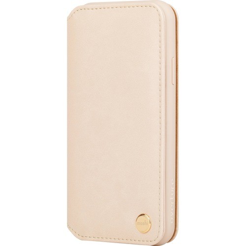Aevoe 99MO091261 Carrying Cases Moshi Overture Carrying Case (wallet) Apple Iphone Xr Smartphone - Savanna Beige - Drop Resistant, W 888112000503