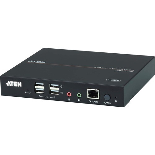 Aten KA8280 KVM Consoles/Extenders Aten Hdmi Kvm Over Ip Console Station-taa Compliant - 64 Computer(s) - 1 Remote User(s) - 1920 X 120 672792008948
