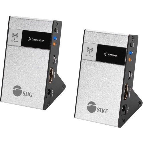 Siig CE-H23Q11-S1 Video Consoles/Extenders Siig 4k Hdmi Wireless Extender Kit - 98ft - 60ghz Wireless Hdmi Extender Kit - 7.1 Channel Audio- Fr Ceh23q11s1 662774041773