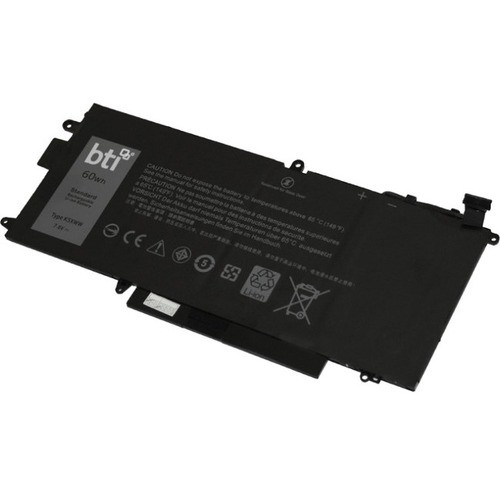 Battery Technology K5XWW-BTI Batteries Bti K5xww-bti 7.6v 60whr Li-ion Battery 0n18gg, 725ky, 451-bbzc, K5xww, 4csmp, N18gg, 6cyh6 Latitude K5xwwbti 754993399664