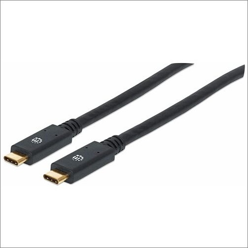 Manhattan 354905 Cables Manhattan Superspeed Usb C Device Cable - 6.56 Ft Usb Data Transfer Cable - First End: Error-dirty-d 766623354905