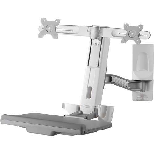 Amer Networks AMR2WS Mounting Kits Single Arm Wall Mount Workstation (dual Display And Keyboard) 650177200958