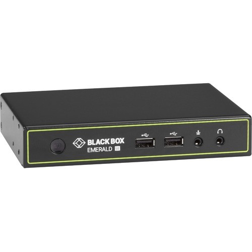 Black Box EMD2000SE-R KVM Consoles/Extenders Black Box Emeraldandtrade; Se Dvi Kvm-over-ip Matrix Switch Receiver - Single Head, Full Hd Dvi, Vusb  Emd2000ser 822088131465
