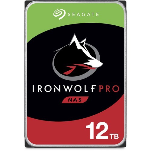 Seagate ST12000NE0008 Hard Drives Seagate Ironwolf Pro St12000ne0008 12 Tb Hard Drive - 512e Format - Sata (sata/600) - 3.5" Drive - I 0763649121788