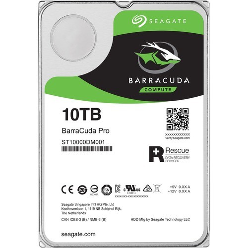 Seagate ST10000DM001 Hard Drives Seagate Barracuda St10000dm001 10 Tb Hard Drive - 3.5" Internal - Sata (sata/600) - 5 Year Warranty 818283507839