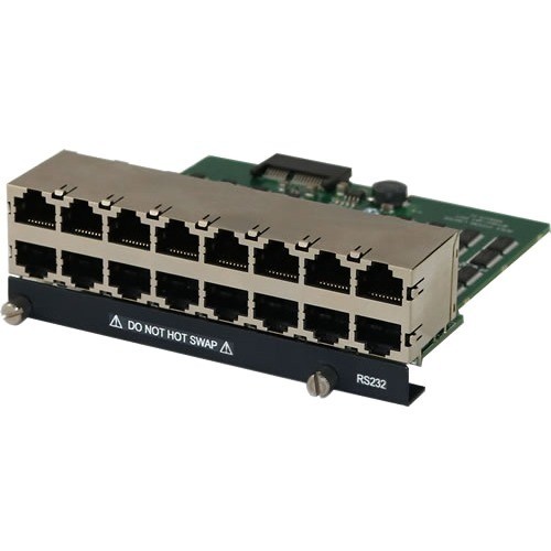 Perle Systems 04033800 Switch Modules Perle Iolan G16 Rs232 Card - For Data Networking 16 Rj-45 Network - Twisted Pair (04033800) 734660338004