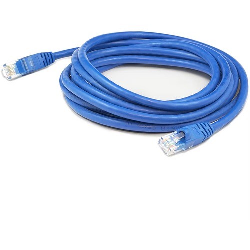 Addon ADD-7FCAT5E-BE Cables Addon 7ft Blue Cat 5e Pvc Ethernet Cable Snagless Bubble Boot Rj-45 M/m - 7 Ft Category 5e Network C Add7fcat5ebe 821455887073