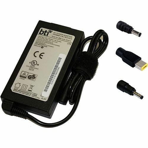 Battery Technology LEN65W-S-UNIV Power Adapters Bti Ada012 65w Ac Adapter - 65 W - 120 V Ac, 230 V Ac Input - 20 V Dc, 19 V Dc Output - 3.25 A - Bla Len65wsuniv 886734869133