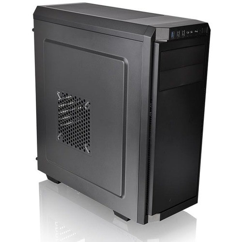 Thermaltake CA-1K7-00M1NN-01 Computer Cases Thermaltake V100 Perforated Computer Case - Mid-tower - Black - Spcc - 6 X Bay - 1 X 4.72" X Fan(s)  Ca1k700m1nn01 841163002391