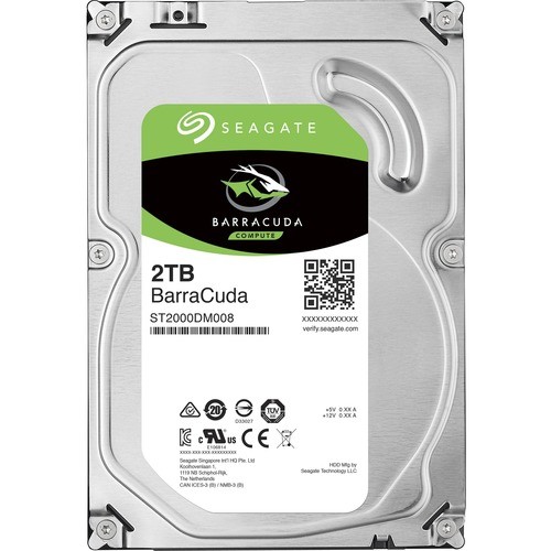 Seagate ST2000DM008-25PK Hard Drives Seagate Barracuda St2000dm008 2 Tb Hard Drive - Sata (sata/600) - 3.5" Drive - Internal - 7200rpm -  St2000dm00825pk 004771545111