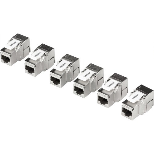 Trendnet TC-K06C6A Cable Ends/Connectors Trendnet Shielded Cat6a Keystone Jack, 6-pack Bundle, Tc-k06c6a, 180anddeg; Angle Termination, Compati Tck06c6a 710931401554