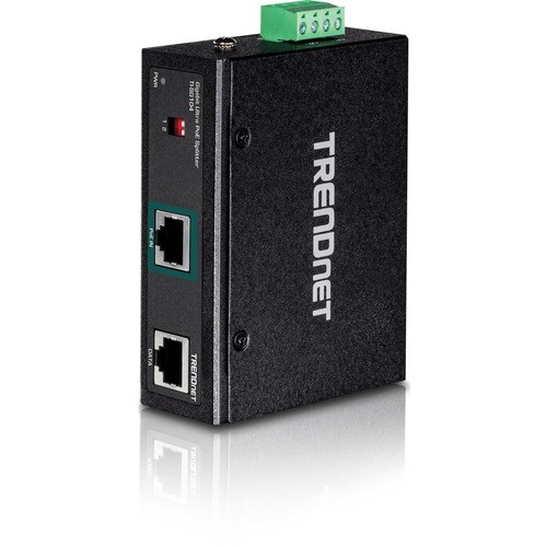 Trendnet TI-SG104 Power Injectors/Splitters Trendnet Industrial Gigabit Upoe Splitter, Dual Dc Power Outputs, Din-rail Or Wall-mountable, Adjust Tisg104 710931161380
