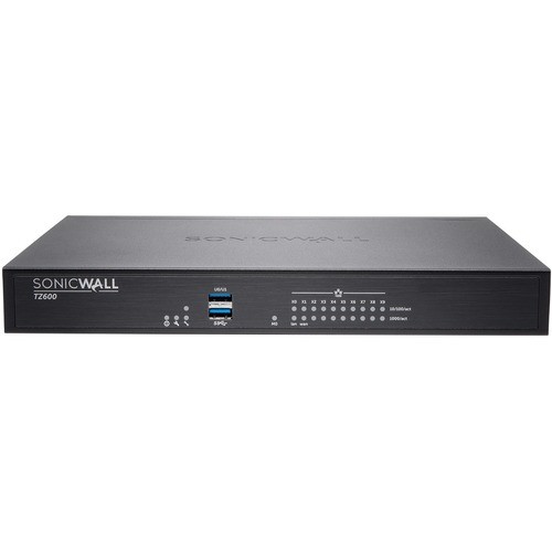 Sonicwall 02-SSC-0594 Network Security & Firewalls Sonicwall Tz600p Network Security/firewall Appliance - 10 Port - 10/100/1000base-t Gigabit Ethernet  02ssc0594 818250176211
