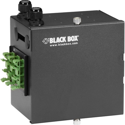 Black Box JPM397A Miscellaneous Devices Black Box Jpm39 Series Din Rail Mini Fiber Enclosure - 5.3" Width X 5.5" Depth X 3.9" Height - 1 - B 822088143123