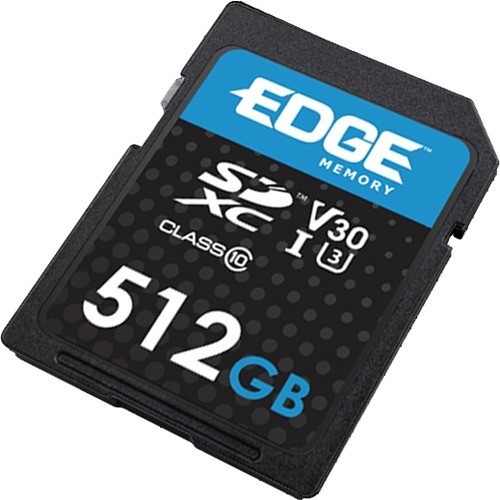 Edge Memory PE256821 Memory Cards 512gb Sdxc Vsc (v30 U3) Memory Card (pe256821) 652977256883