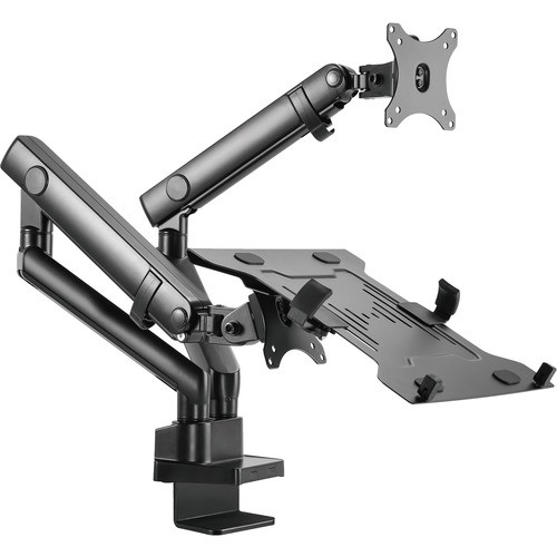 Siig CE-MT2V12-S1 Mounting Kits Aluminum Mechanical Spring Slim Monitor Arm With Laptop Holder Cemt2v12s1 997252000158