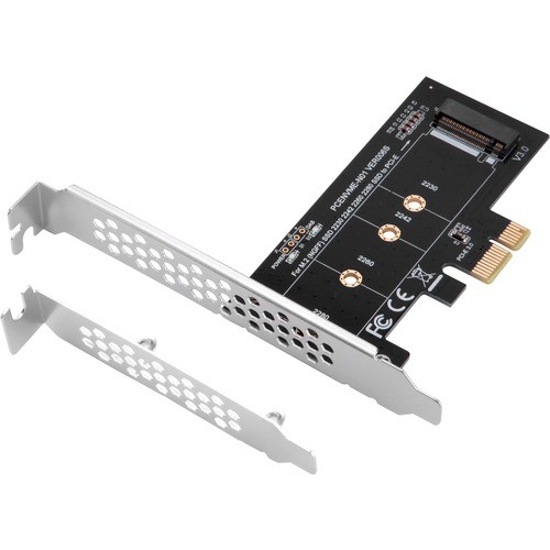 Siig SC-M20111-S1 Hard Drive Adapters M2 Pcie Ssd To Pcie Adapter    Internal - Adds M2 Pcie Ssd M Key Nvme (sc-m20111-s1) Scm20111s1 995478742357