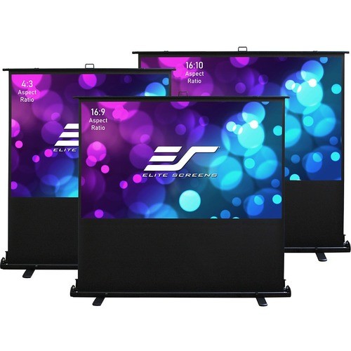 Elitescreens F84XWV2 Projection Screens Elite Screens Ezcinema 2 F84xwv2 84" Projection Screen - 4:3 - Maxwhite 2 - 50.4" X 67.3" - Free Sta 848448017286