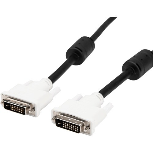 Rocstor Y10C220-B1 Cables Rocstor Premium 6ft Dvi-d Dual Link Cable - M/m - 6ft - Black - Video Monitor Cable - 6 Ft Dvi-d Vid Y10c220b1 818242536504