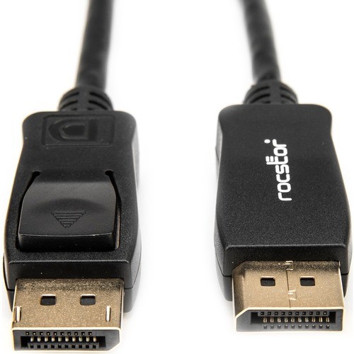Rocstor Y10C237-B1 Cables Rocstor Premium 12ft / 4m Displayport 1.2 Cable M/m - Displayport 4k - Displayport Male Digital Audi Y10c237b1 818243907846