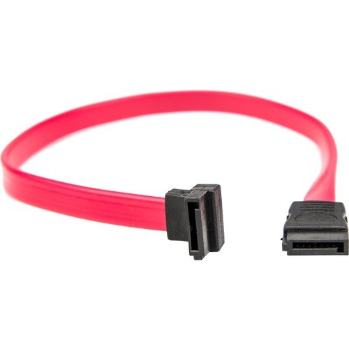 Rocstor Y10C218-R1 Cables Rocstor Premium 18in Sata Serial Ata Cable - Sata - 18in - 1 X Female Sata - 1 X Female Sata - Red - Y10c218r1 810606031151