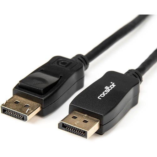Rocstor Y10C234-B1 Cables Rocstor Premium 3ft / 1m Displayport 1.2 Cable M/m - Displayport 4k - Displayport Male Digital Audio Y10c234b1 818241678625