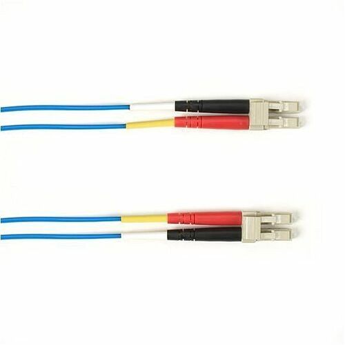 Black Box FOCMPM4-005M-LCLC-BL Cables Black Box Colored Fiber Om4 50/125 Multimode Fiber Optic Patch Cable - Ofnp Plenum - 16.40 Ft Fiber  Focmpm4005mlclcbl 822088180388