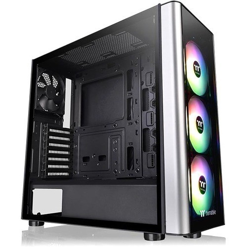Thermaltake CA-1M7-00M1WN-00 Computer Cases Thermaltake Level 20 Mt Argb Mid Tower Chassis - Mid-tower - Black - Spcc, Tempered Glass - 6 X Bay  Ca1m700m1wn00 841163006481