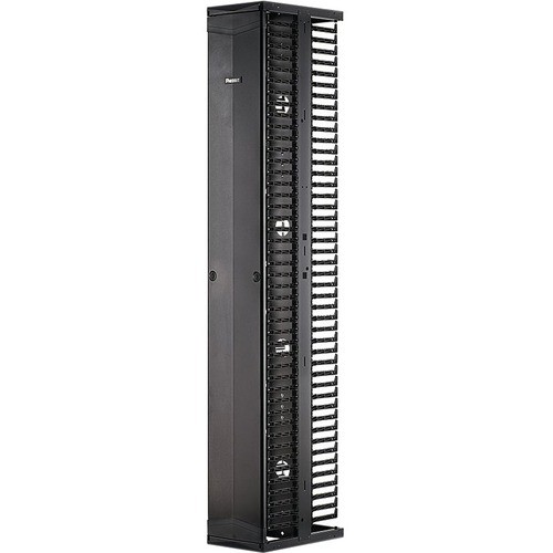 Panduit PR2VSD12 Cable Management Panduit Patchrunner 2 Vertical Cable Manager - Vertical Cable Manager - Black - 1 - Steel, Metal (pr 613056395817