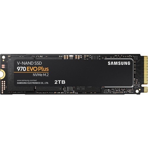Samsung MZ-V7S2T0B/AM Hard Drives 970 Evo Plus Nvme M.2 Ssd, 2tb Mzv7s2t0bam 887276303765