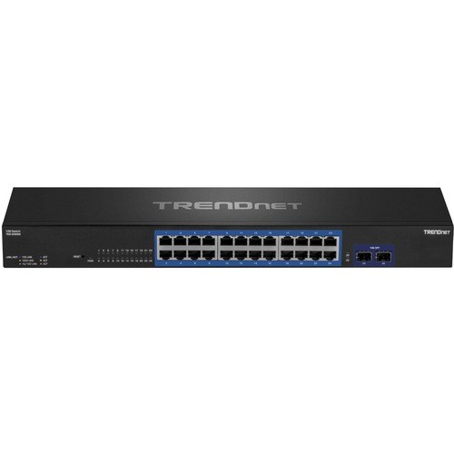 Trendnet TEG-30262 Switches & Bridges Trendnet 28-port Gigabit Switch With 4 X 10g Sfp+ Ports, Teg-30262, 24 X Gigabit Ports, 4 X 10g Sfp+ Teg30262 710931140552